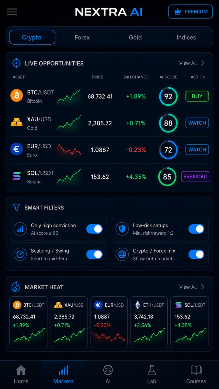 NEXTRA AI screenshot 2